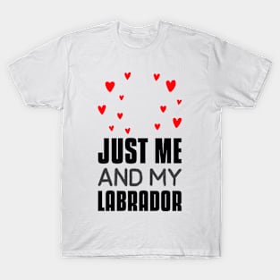 Me and my labrador T-Shirt